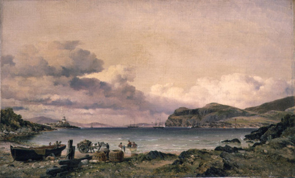 Detail of Valentia Bay by Edward William Cooke