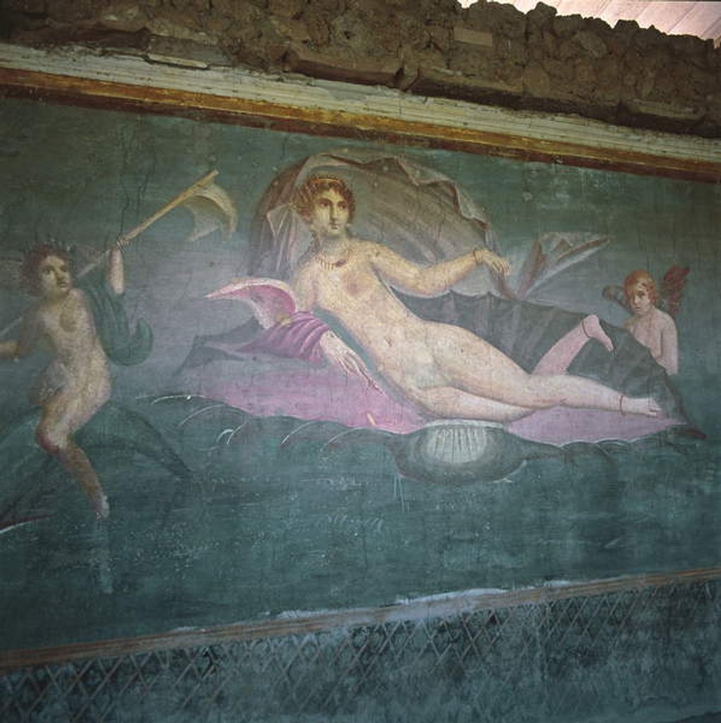 Detail of Venus Sailing the Sea by Roman