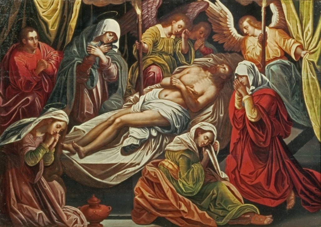 Detail of Entombment of Christ, Villabranca by Flemish School