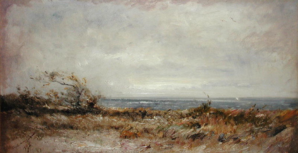 Detail of Brittany Landscape by Emile Noirot