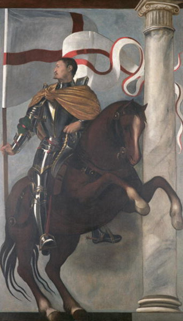 Detail of St. Fortunatus, c.1550 by Giovanni Antonio Fasolo