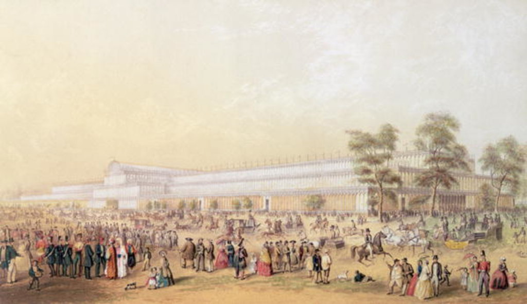 Detail of View of the Crystal Palace by George Baxter