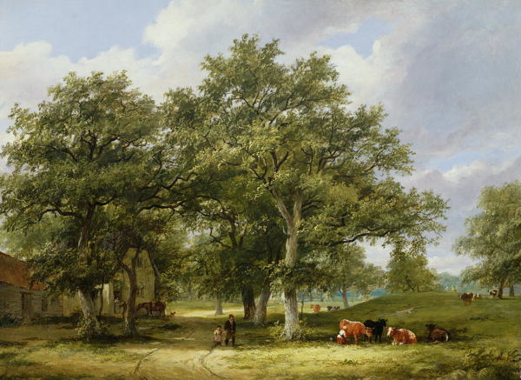 Cattle Grazing by James Stark