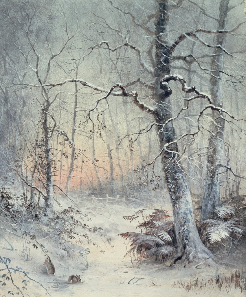 Detail of Winter Breakfast by Joseph Farquharson