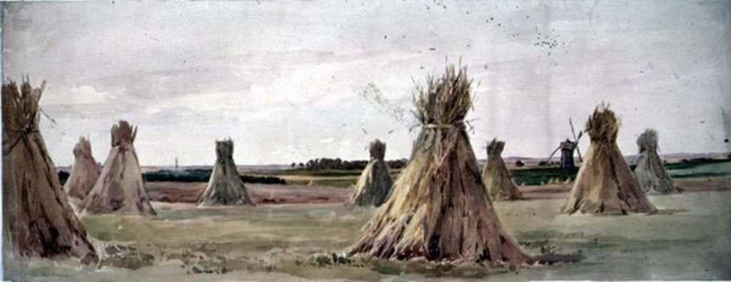 Detail of Battlefield of Agincourt, 25th October 1415 by John Absolon