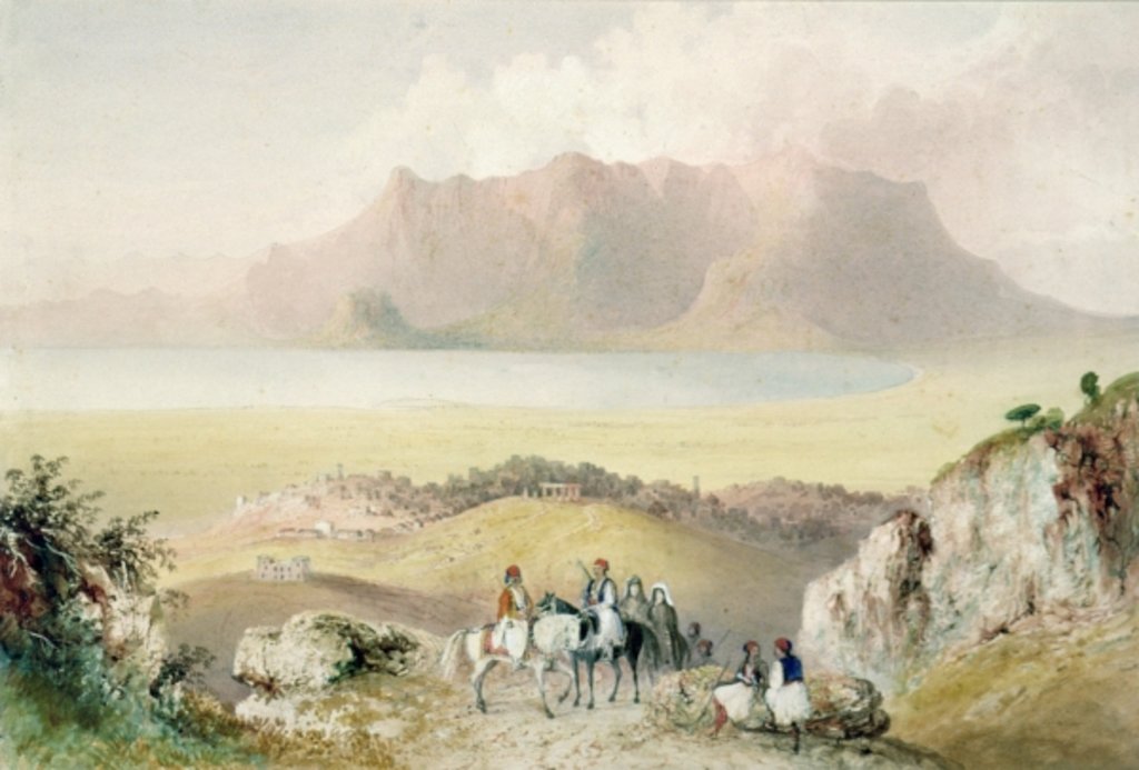 Detail of A View in Greece by Thomas Allom