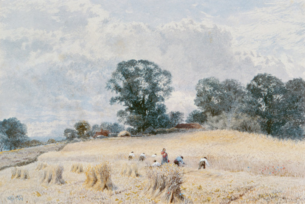 Detail of The Harvest by William Paton Burton