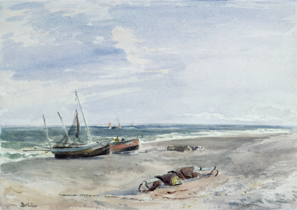 Detail of Seascape by Thomas Collier