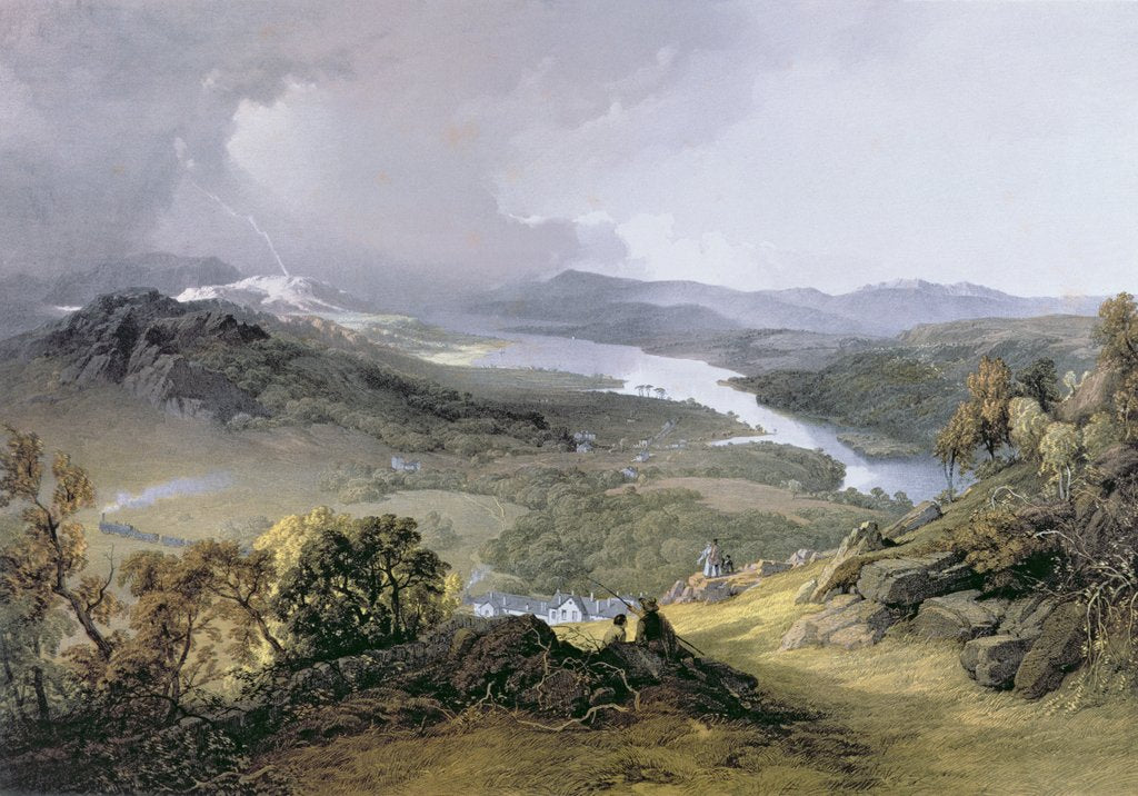 Detail of Windermere: from Orrest Head by James Baker Pyne