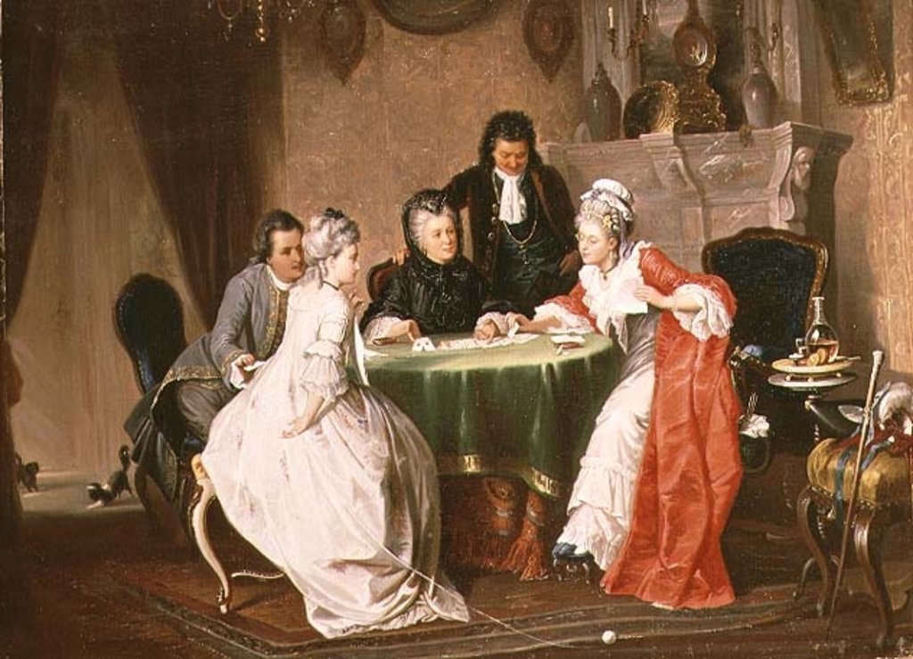 The Card Game by Johann Joseph Geisser