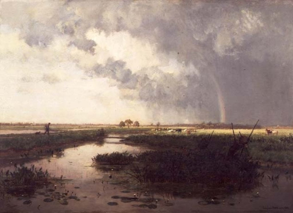 Detail of The Rainbow by Eugene Jettel