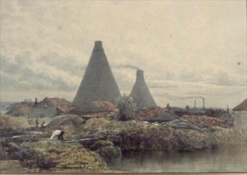 Detail of The Kilns, 1831 by George Sidney Shepherd