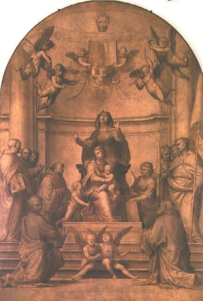 Detail of St. Anne by Fra Bartolommeo