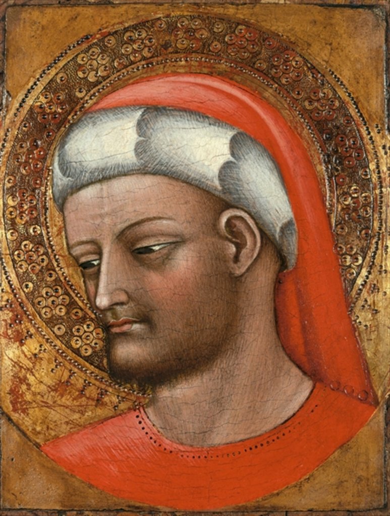 Detail of Head of St. Cosmas by Piero di Alvaro