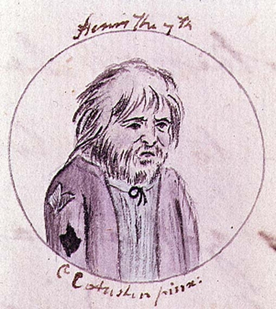 Detail of Henry VII, c.1790 by Cassandra Austen