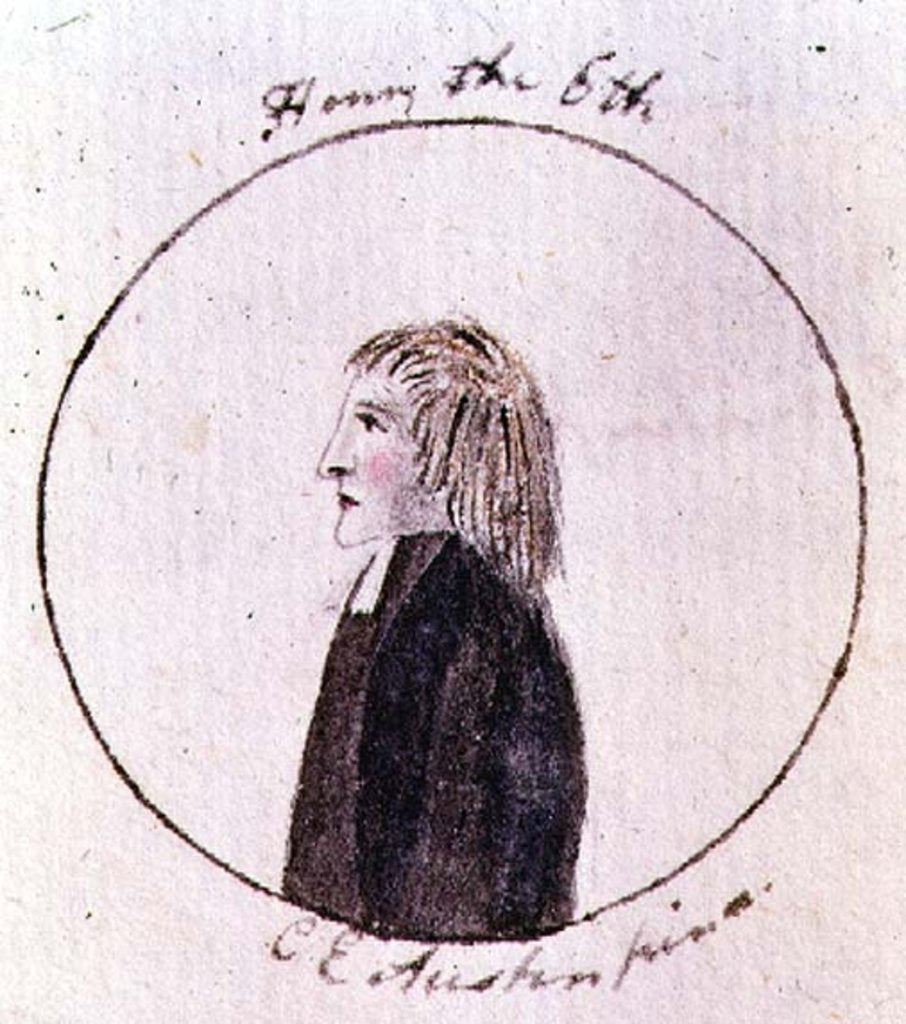 Detail of Henry VI, c.1790 by Cassandra Austen