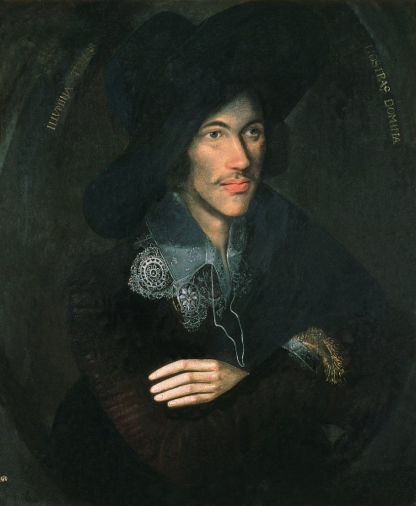 Detail of Portrait of John Donne by English School