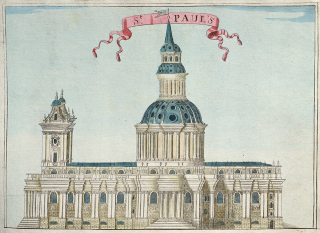 St. Paul's Cathedral by Robert Morden