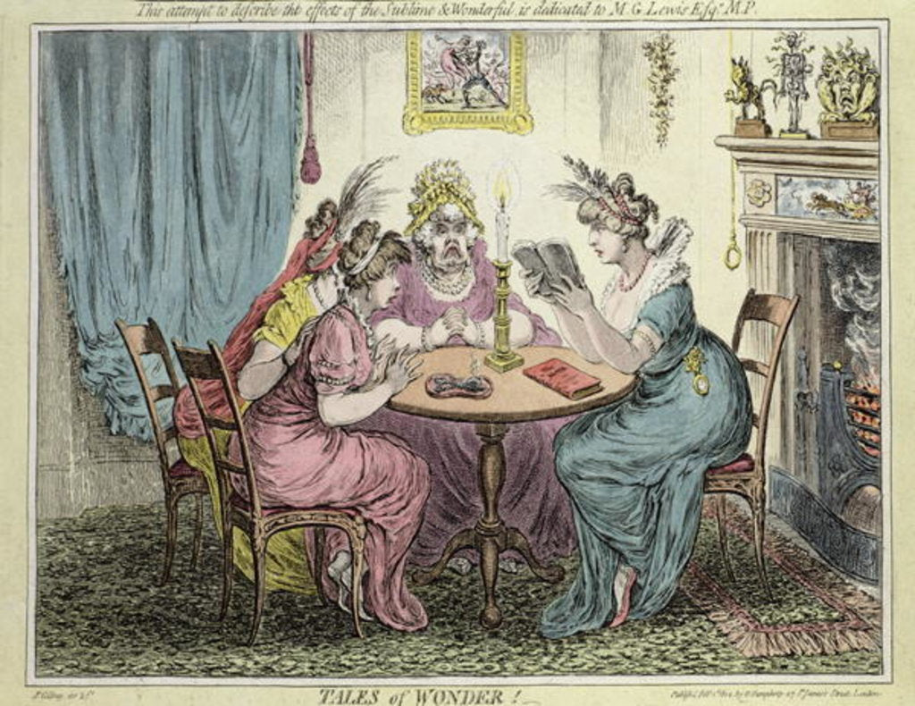 Detail of Tales of Wonder by James Gillray
