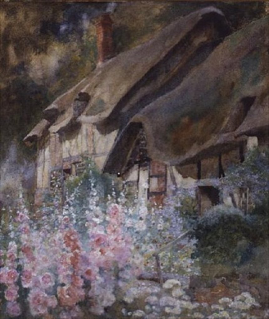 Detail of Anne Hathaway's Cottage by David Woodlock