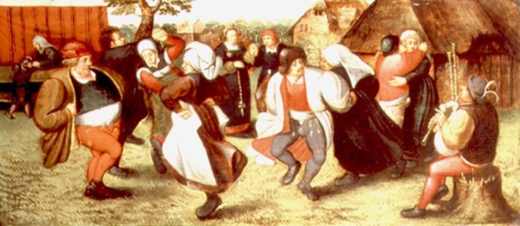 Detail of The Kermesse by Pieter Balten