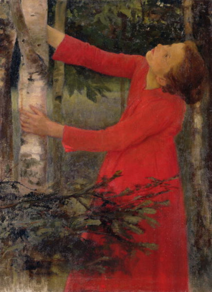 Detail of Bird Song by Karoly Ferenczy