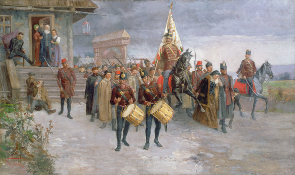 Detail of Recruitment by Nagy Lazar