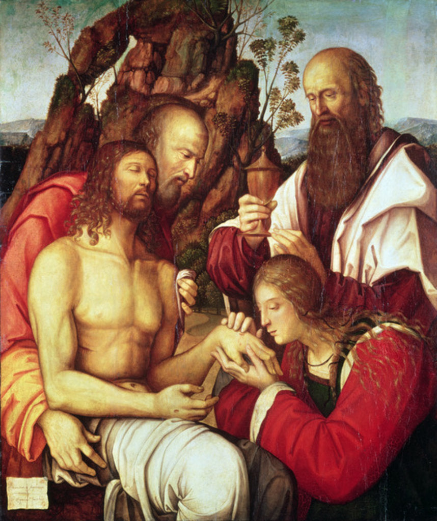 The Lamentation Over the Dead Christ by Girolamo Marchesi da Cotignola