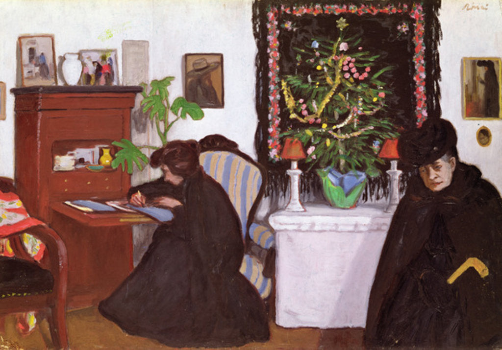Detail of Christmas, 1903 by Jozsef Rippl-Ronai