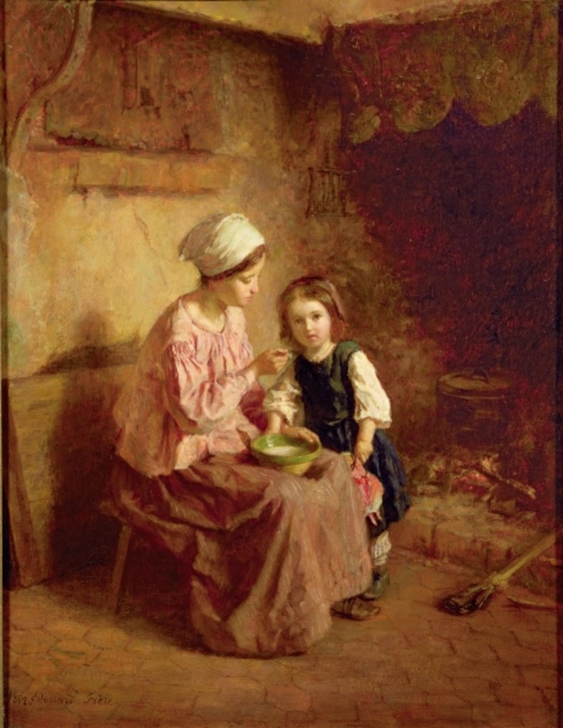 Supper Time by Charles Edouard Frere