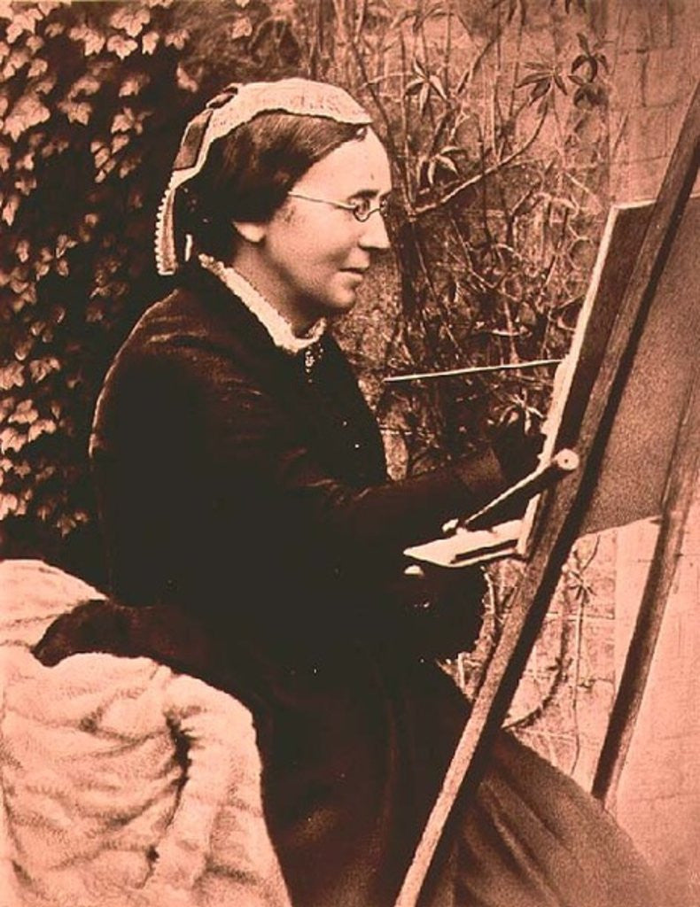 Detail of Marianne North by English Photographer