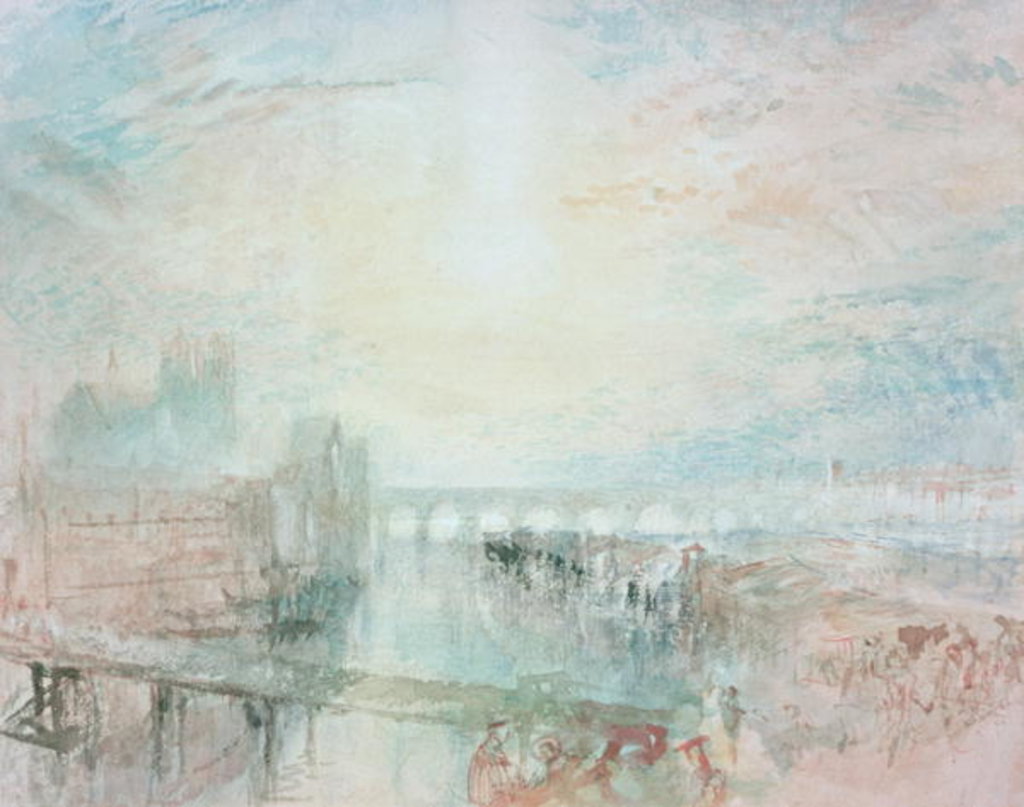 Detail of View of Lyons by Joseph Mallord William Turner