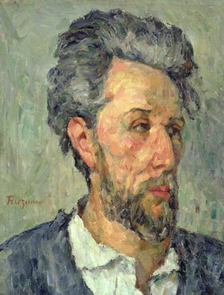 Detail of Portrait of Victor Chocquet, 1876-77 by Paul Cezanne