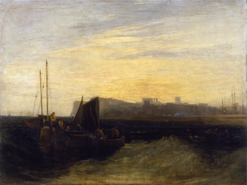 Detail of Margate, c.1808 by Joseph Mallord William Turner