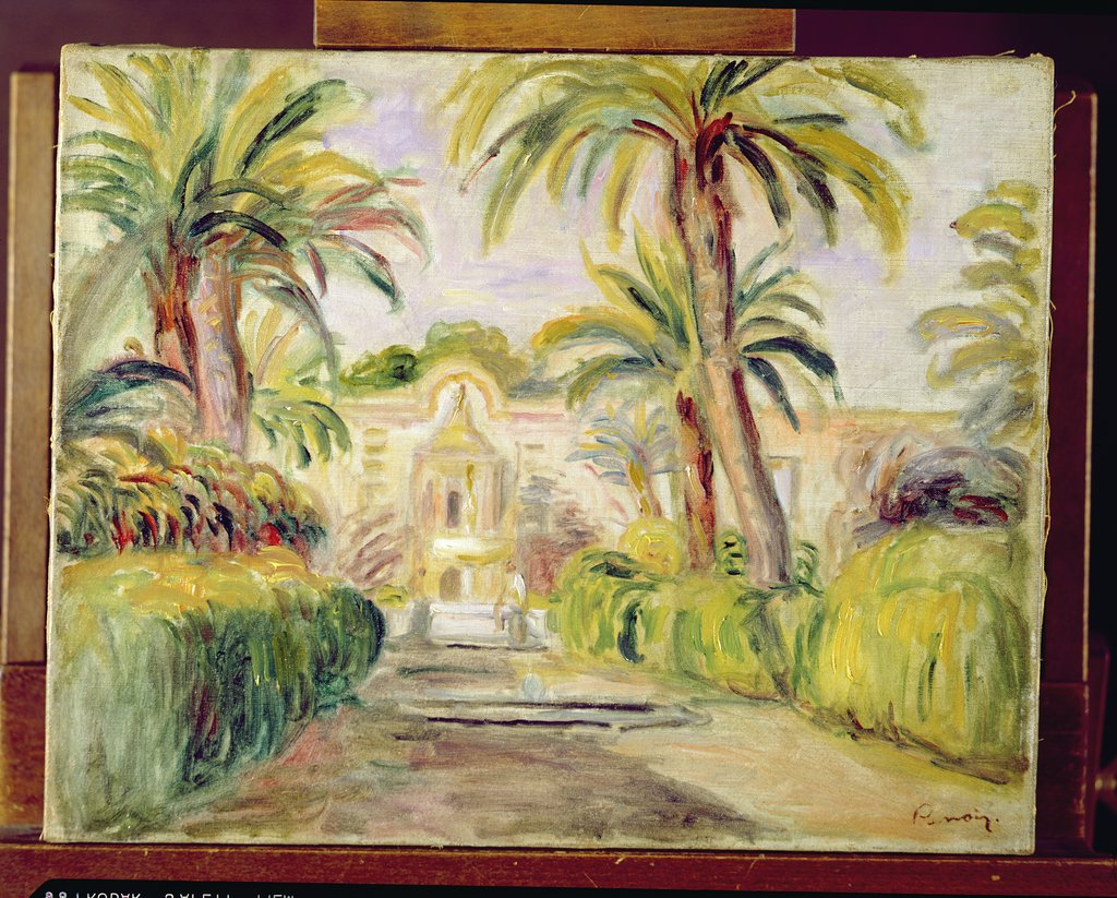 Detail of The Palm Trees, 1919 by Pierre Auguste Renoir