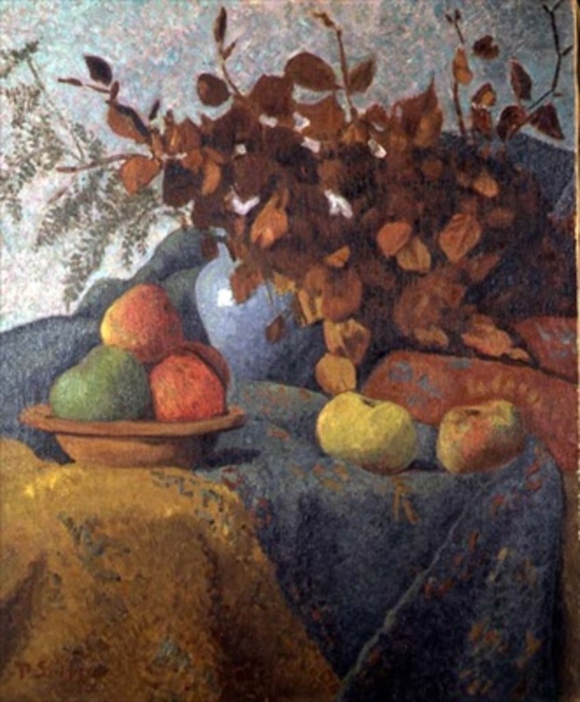 Detail of Still Life of Apples and Autumn Leaves, 1910 by Paul Serusier
