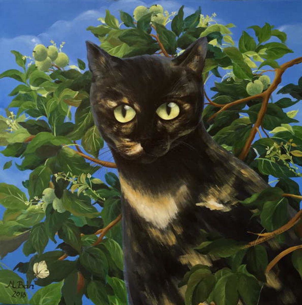 Detail of Queen, 2017 by Magdolna Ban