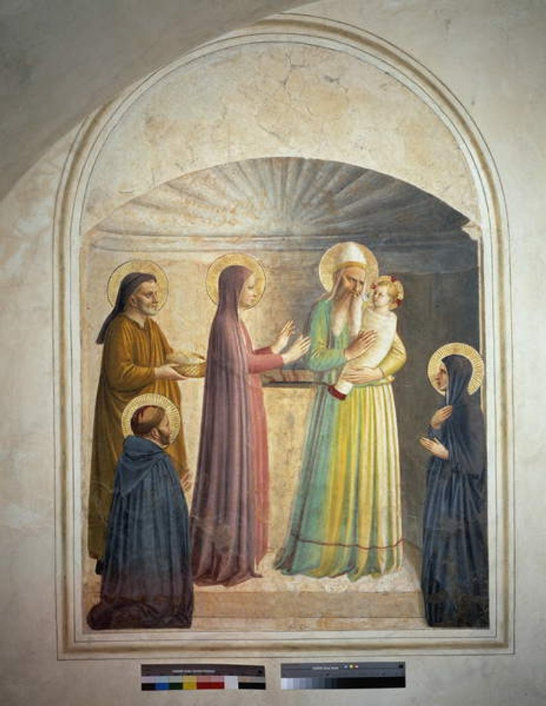 Detail of La presentation du Christ au temple by Fra Angelico