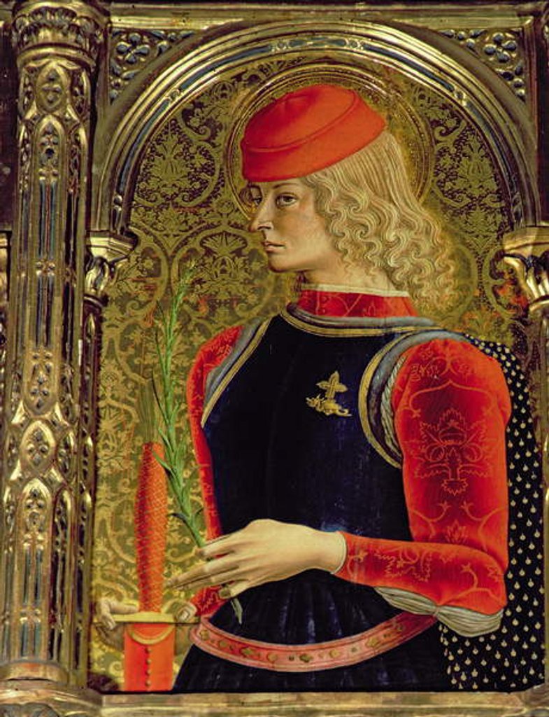 Detail of St. George by Carlo Crivelli