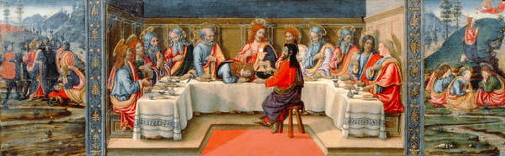 Detail of Scenes from the Passion of Christ by Francesco & Raffaello (1477-c.1520) Botticini