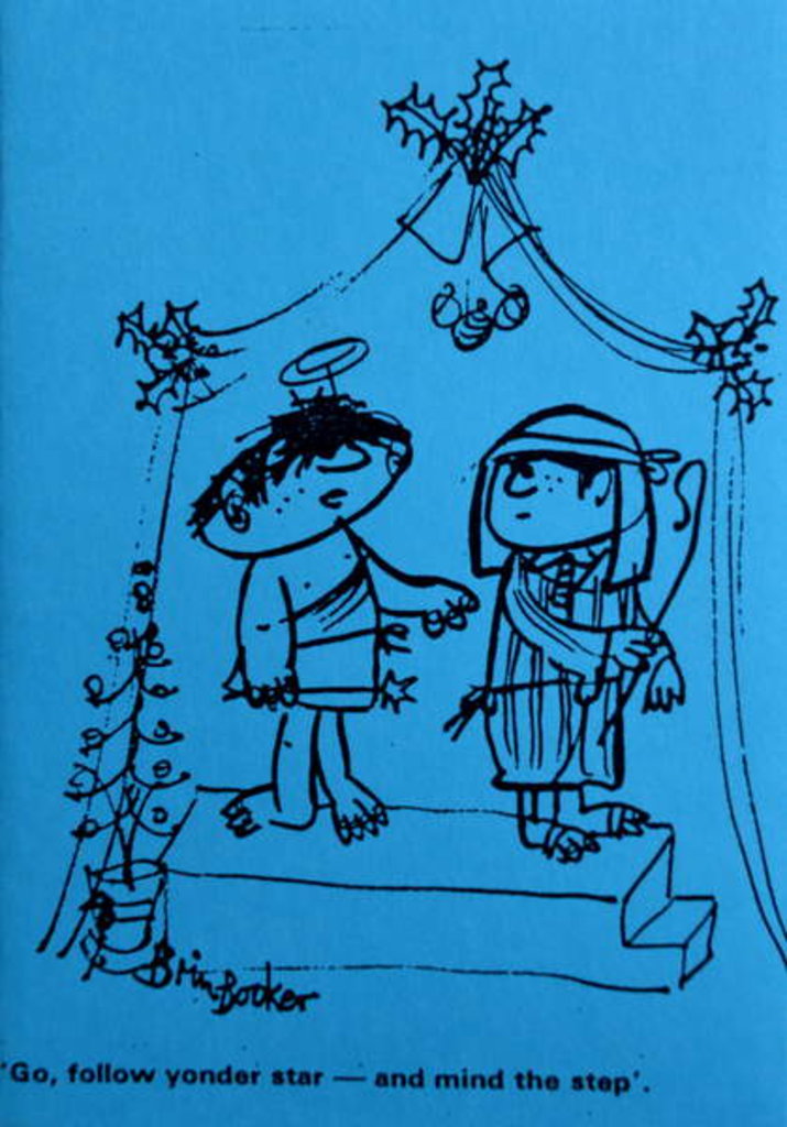 Detail of Go Follow Yonder Star by Brenda Brin Booker