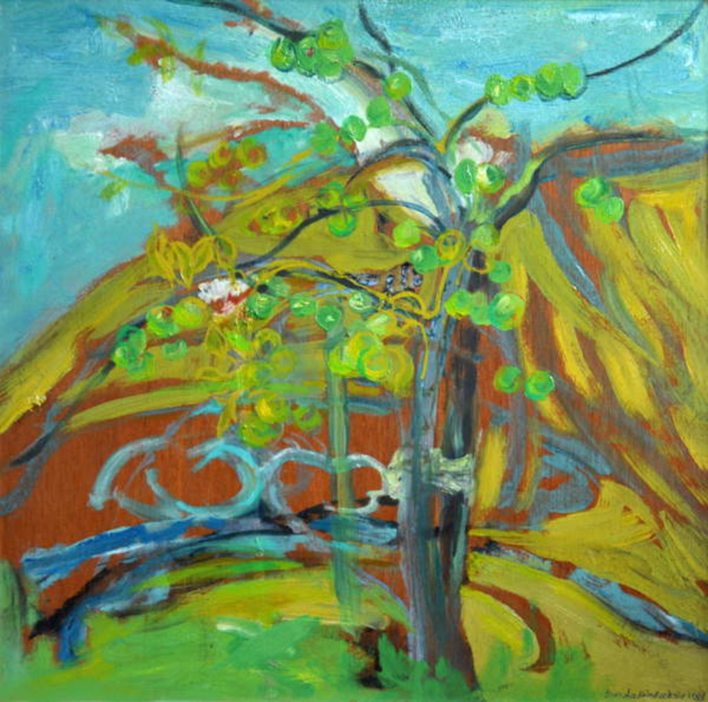 Detail of The Apple Tree by Brenda Brin Booker