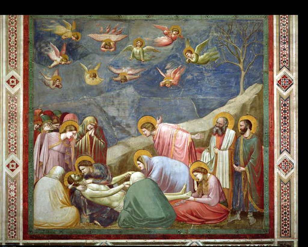 Detail of The Lamentation of the Dead Christ, c.1305 by Giotto