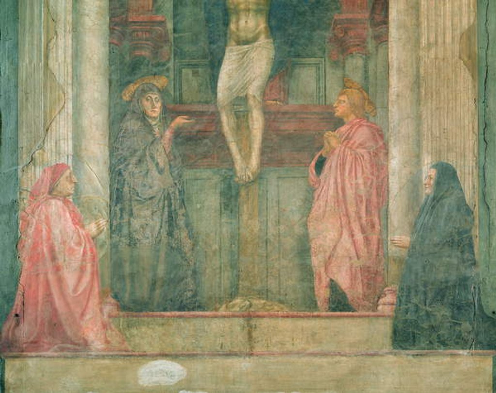 The Trinity, 1427-28 by Tommaso Masaccio