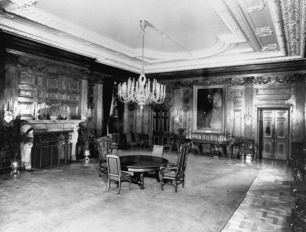 Detail of White House Dining Room by Anonymous