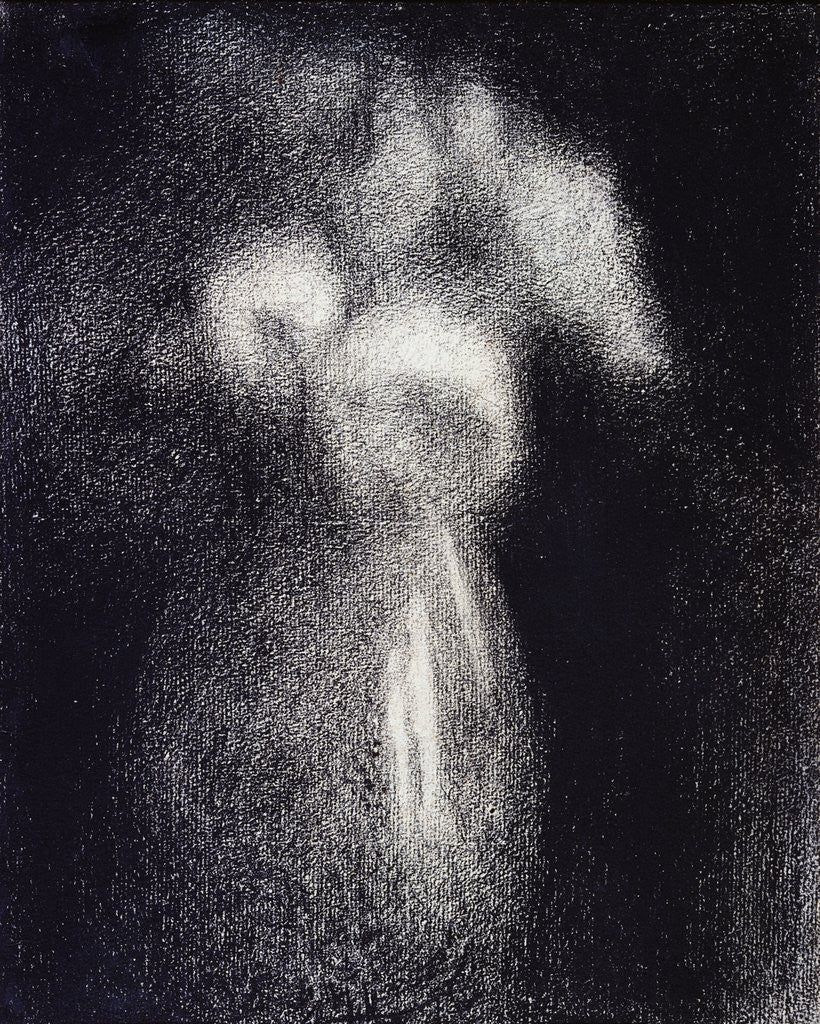 Detail of Vase de Fleurs by Georges Seurat