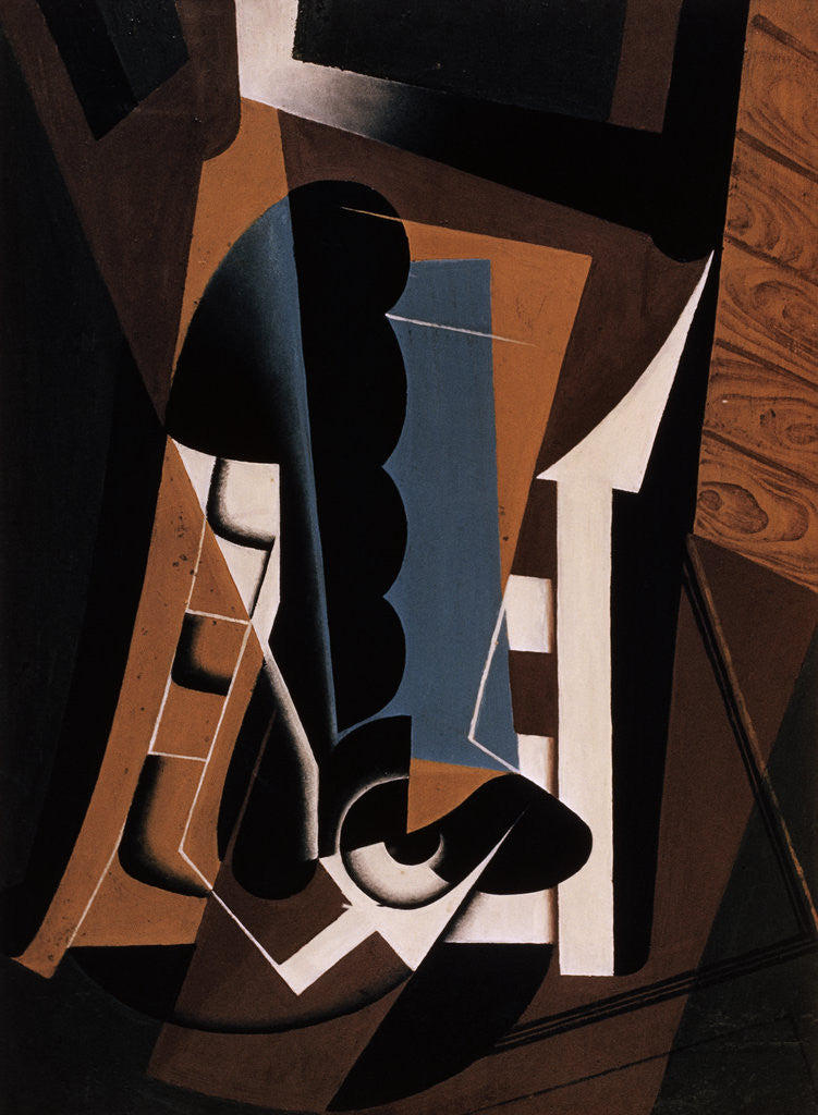 Detail of Still Life on a Chair by Juan Gris