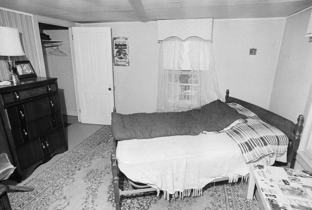 Detail of One Of Three Bedrooms Used As A Hideout by Anonymous