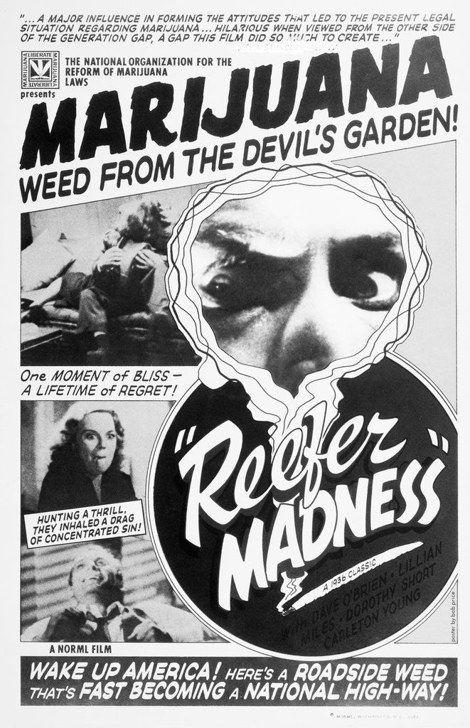 Detail of Reefer Madness Movie Poster by Corbis