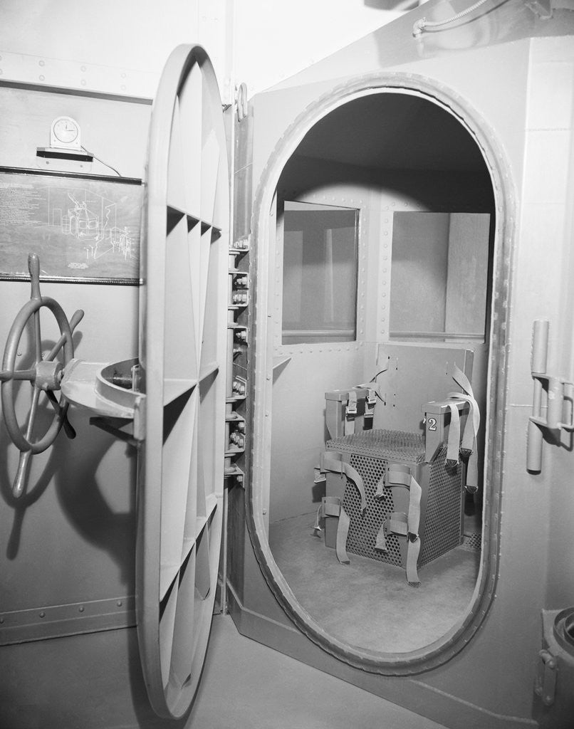 Detail of The Gas Chamber at San Quentin by Corbis